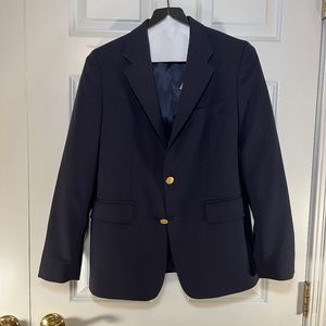 Vineyard Vines Kids' Navy Wool Blazer - 16